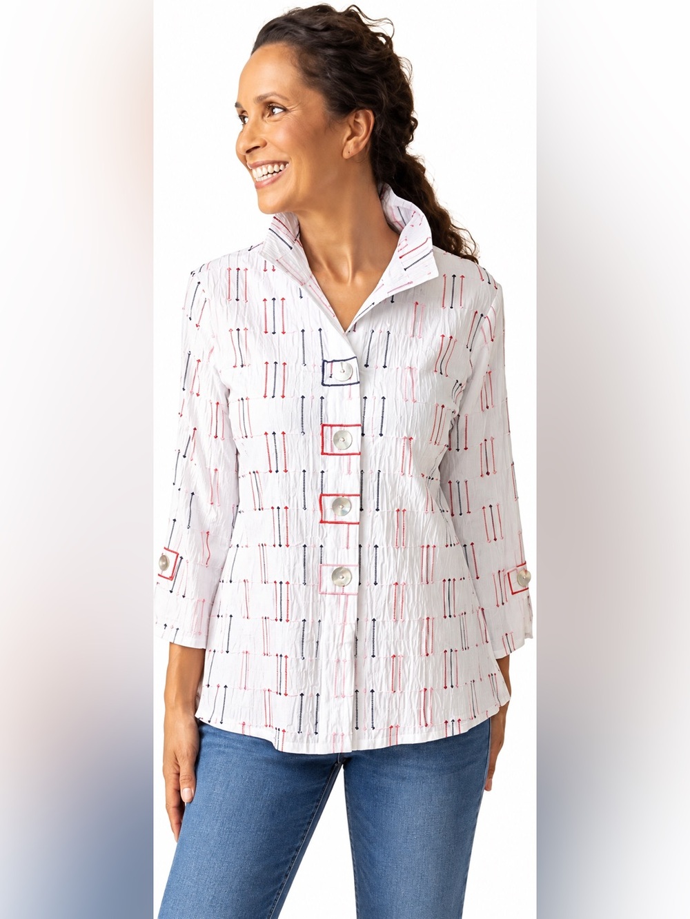 New Habitat Spring/Summer, 44059 Inca Tunic, Fuchsia